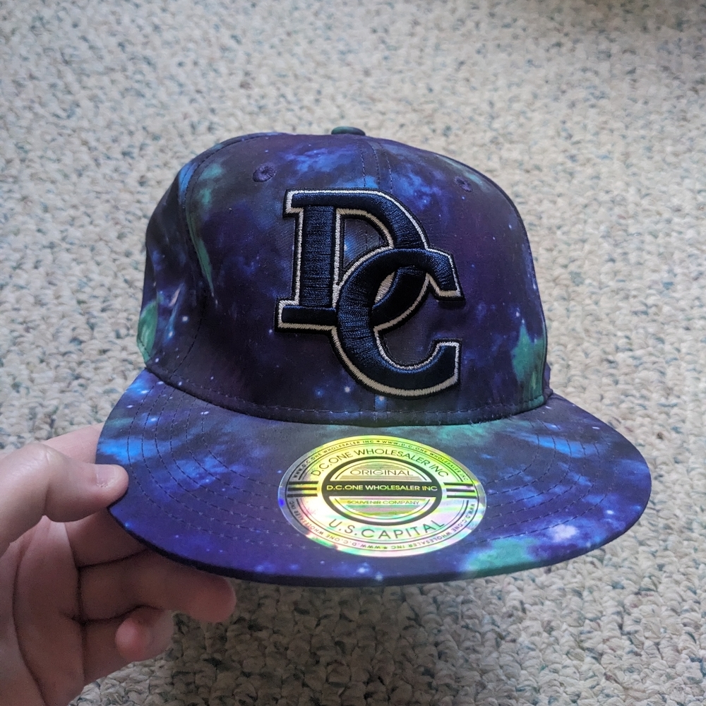 Washington D.C. Galaxy Flat-brimmed Hat